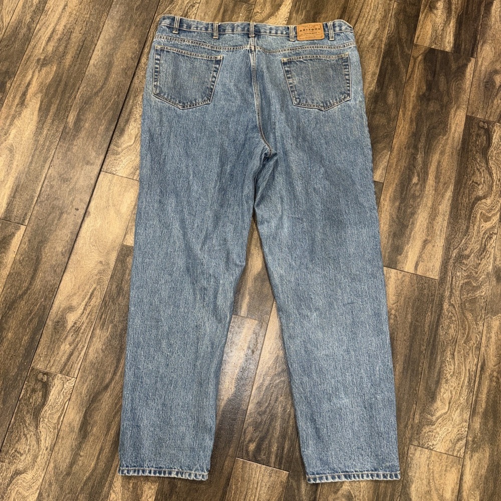 Arizona Jean Co. Relaxed Medium Wash Premium Denim Jeans Men's Size 44x34 - Picture 5 of 9